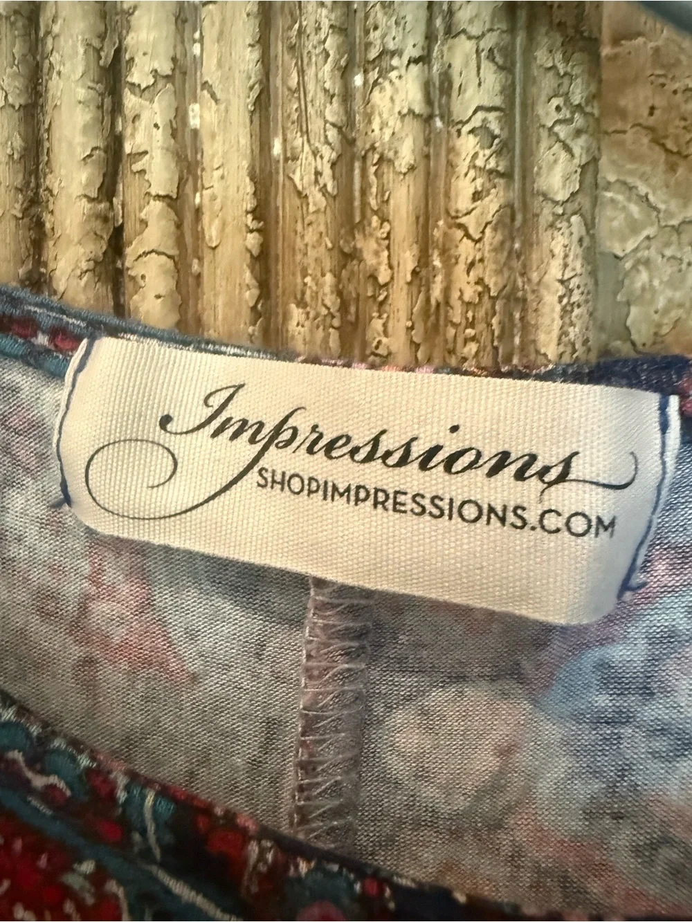 Impressions sleeveless swing